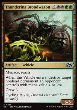 Thundering Broodwagon⁣ - Aetherdrift⁣ (Uncommon)⁣ [225]