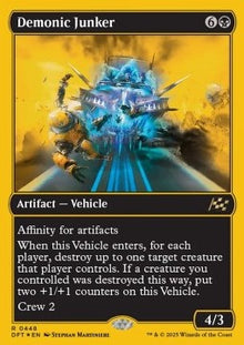 Demonic Junker (V.1)⁣ - Aetherdrift: First-Place⁣ (Rare)⁣ [448]