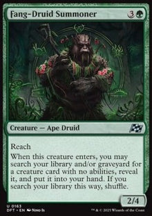 Fang-Druid Summoner⁣ - Aetherdrift⁣ (Uncommon)⁣ [163]