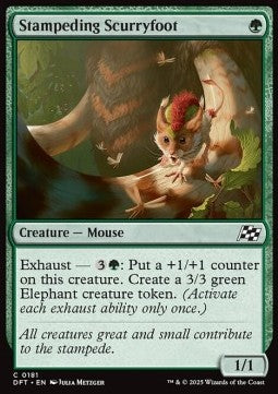Stampeding Scurryfoot - Aetherdrift (Common) [DFT-181]