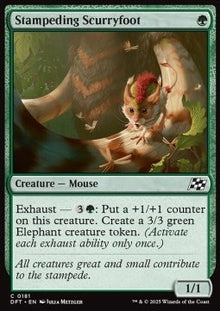 Stampeding Scurryfoot - Aetherdrift (Common) [DFT-181]