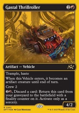 Gastal Thrillroller (V.1)⁣ - Aetherdrift: First-Place⁣ (Rare)⁣ [461]