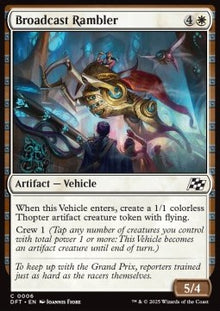 Broadcast Rambler - Aetherdrift (Common) [DFT-6]