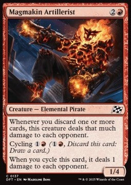 Magmakin Artillerist - Aetherdrift (Common) [DFT-137]