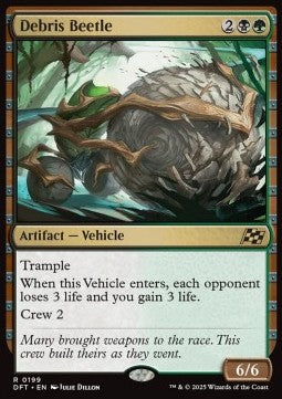 Debris Beetle⁣ - Aetherdrift⁣ (Rare)⁣ [199]