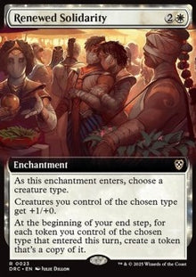 Renewed Solidarity⁣ - Commander: Aetherdrift: Extras⁣ (Rare)⁣ [23]