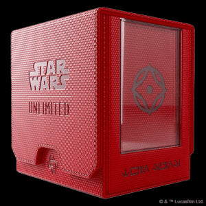 Gamegenic Twin Suns Deck Pod 100+ (Red)⁣ - Star Wars Unlimited Products