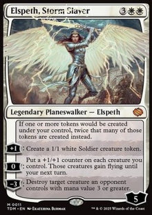 Elspeth, Storm Slayer⁣ - Tarkir: Dragonstorm⁣ (Mythic)⁣ [11]