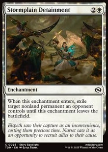 Stormplain Detainment⁣ - Tarkir: Dragonstorm⁣ (Common)⁣ [28]