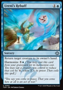 Ureni's Rebuff⁣ - Tarkir: Dragonstorm⁣ (Uncommon)⁣ [63]
