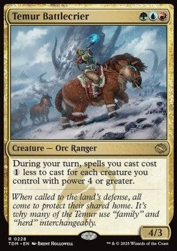 Temur Battlecrier⁣ - Tarkir: Dragonstorm⁣ (Rare)⁣ [228]