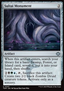 Sultai Monument⁣ - Tarkir: Dragonstorm⁣ (Uncommon)⁣ [247]