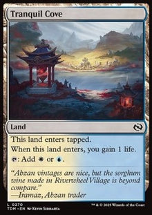 Tranquil Cove⁣ - Tarkir: Dragonstorm⁣ (Common)⁣ [270]