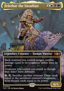 Felothar the Steadfast⁣ - Commander: Tarkir: Dragonstorm⁣ (Mythic)⁣ [4]