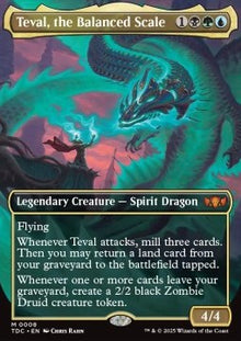 Teval, the Balanced Scale⁣ - Commander: Tarkir: Dragonstorm⁣ (Mythic)⁣ [8]