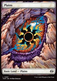 Plains⁣ - Tarkir: Dragonstorm: Extras⁣ (Land)⁣ [287]
