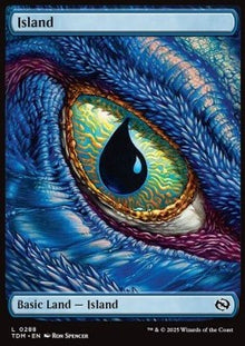 Island⁣ - Tarkir: Dragonstorm: Extras⁣ (Land)⁣ [288]