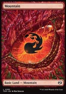 Mountain⁣ - Tarkir: Dragonstorm: Extras⁣ (Land)⁣ [290]