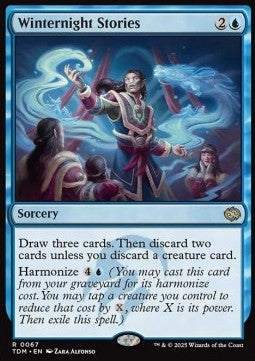 Winternight Stories⁣ - Tarkir: Dragonstorm⁣ (Rare)⁣ [67]