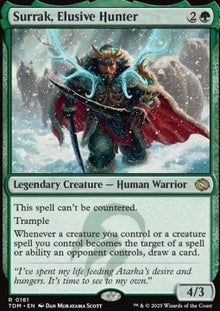 Surrak, Elusive Hunter⁣ - Tarkir: Dragonstorm⁣ (Rare)⁣ [161]
