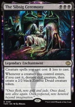 The Sibsig Ceremony⁣ - Tarkir: Dragonstorm⁣ (Rare)⁣ [91]