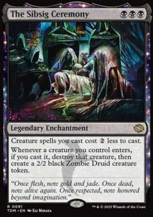 The Sibsig Ceremony⁣ - Tarkir: Dragonstorm⁣ (Rare)⁣ [91]