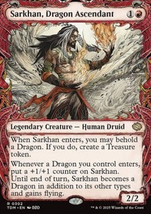 Sarkhan, Dragon Ascendant (V.1)⁣ - Tarkir: Dragonstorm: Extras⁣ (Rare)⁣ [302]