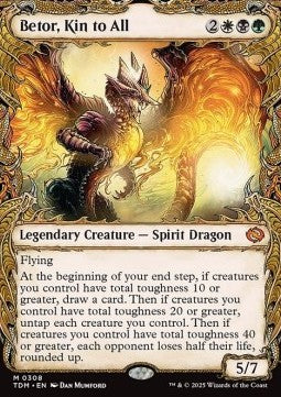Betor, Kin to All (V.1)⁣ - Tarkir: Dragonstorm: Extras⁣ (Mythic)⁣ [308]