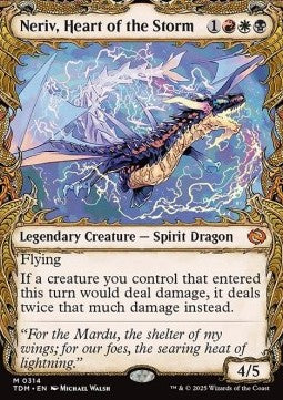 Neriv, Heart of the Storm (V.1)⁣ - Tarkir: Dragonstorm: Extras⁣ (Mythic)⁣ [314]