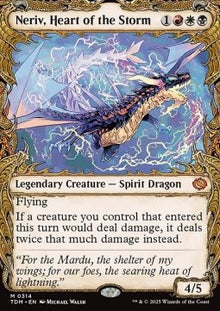 Neriv, Heart of the Storm (V.1)⁣ - Tarkir: Dragonstorm: Extras⁣ (Mythic)⁣ [314]