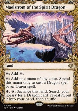 Maelstrom of the Spirit Dragon⁣ - Tarkir: Dragonstorm: Extras⁣ (Rare)⁣ [326]