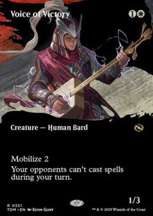 Voice of Victory⁣ - Tarkir: Dragonstorm: Extras⁣ (Rare)⁣ [331]