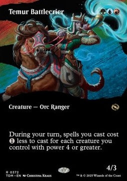 Temur Battlecrier⁣ - Tarkir: Dragonstorm: Extras⁣ (Rare)⁣ [372]