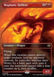 Magmatic Hellkite (V.2)⁣ - Tarkir: Dragonstorm: Extras⁣ (Rare)⁣ [380]