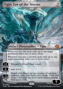 Ugin, Eye of the Storms (V.1)⁣ - Tarkir: Dragonstorm: Extras⁣ (Mythic)⁣ [382]
