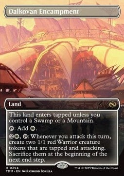 Dalkovan Encampment⁣ - Tarkir: Dragonstorm: Extras⁣ (Rare)⁣ [394]
