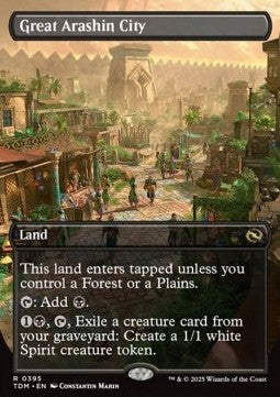 Great Arashin City⁣ - Tarkir: Dragonstorm: Extras⁣ (Rare)⁣ [395]