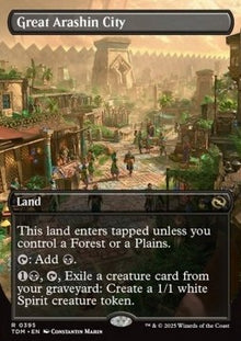 Great Arashin City⁣ - Tarkir: Dragonstorm: Extras⁣ (Rare)⁣ [395]