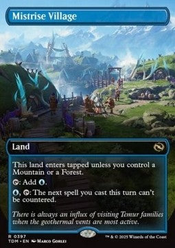 Mistrise Village⁣ - Tarkir: Dragonstorm: Extras⁣ (Rare)⁣ [397]