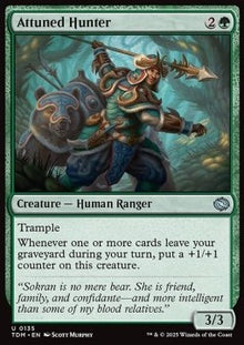 Attuned Hunter⁣ - Tarkir: Dragonstorm⁣ (Uncommon)⁣ [135]