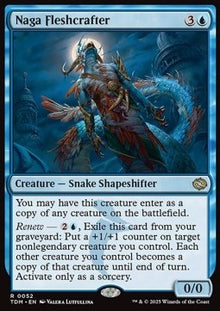 Naga Fleshcrafter⁣ - Tarkir: Dragonstorm⁣ (Rare)⁣ [52]