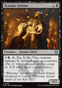 Krumar Initiate⁣ - Tarkir: Dragonstorm⁣ (Uncommon)⁣ [84]