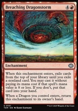 Breaching Dragonstorm⁣ - Tarkir: Dragonstorm⁣ (Uncommon)⁣ [101]