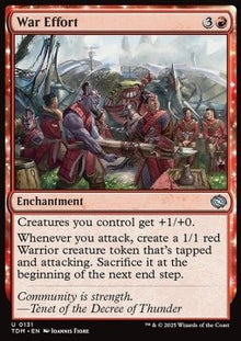 War Effort⁣ - Tarkir: Dragonstorm⁣ (Uncommon)⁣ [131]