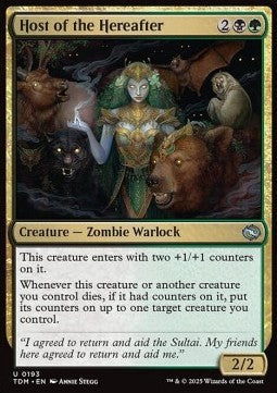 Host of the Hereafter⁣ - Tarkir: Dragonstorm⁣ (Uncommon)⁣ [193]