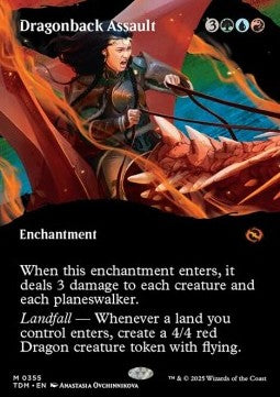 Dragonback Assault⁣ - Tarkir: Dragonstorm: Extras⁣ (Mythic)⁣ [355]