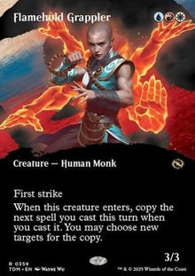Flamehold Grappler⁣ - Tarkir: Dragonstorm: Extras⁣ (Rare)⁣ [359]