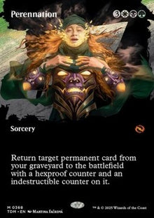 Perennation⁣ - Tarkir: Dragonstorm: Extras⁣ (Mythic)⁣ [368]