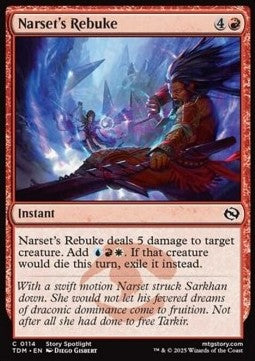 Narset's Rebuke⁣ - Tarkir: Dragonstorm⁣ (Common)⁣ [114]