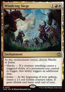 Windcrag Siege⁣ - Tarkir: Dragonstorm⁣ (Rare)⁣ [235]